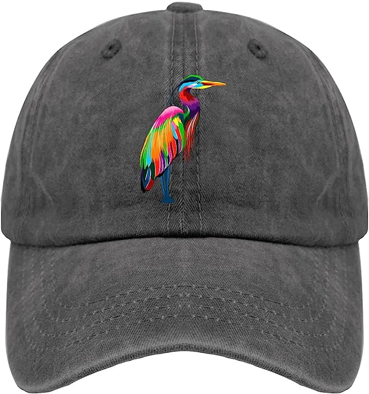 Baseball Caps Heron Great Blue Heron Trucker Caps for Men Vintage ...