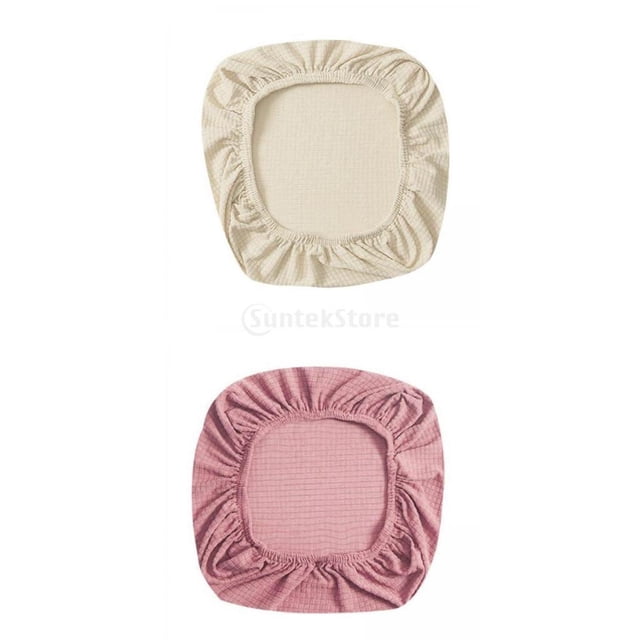 2 piezas de para asientos de sillas, para sillas de oficina, protección de muebles, extraíbles Baoblaze fundas de asiento de oficina