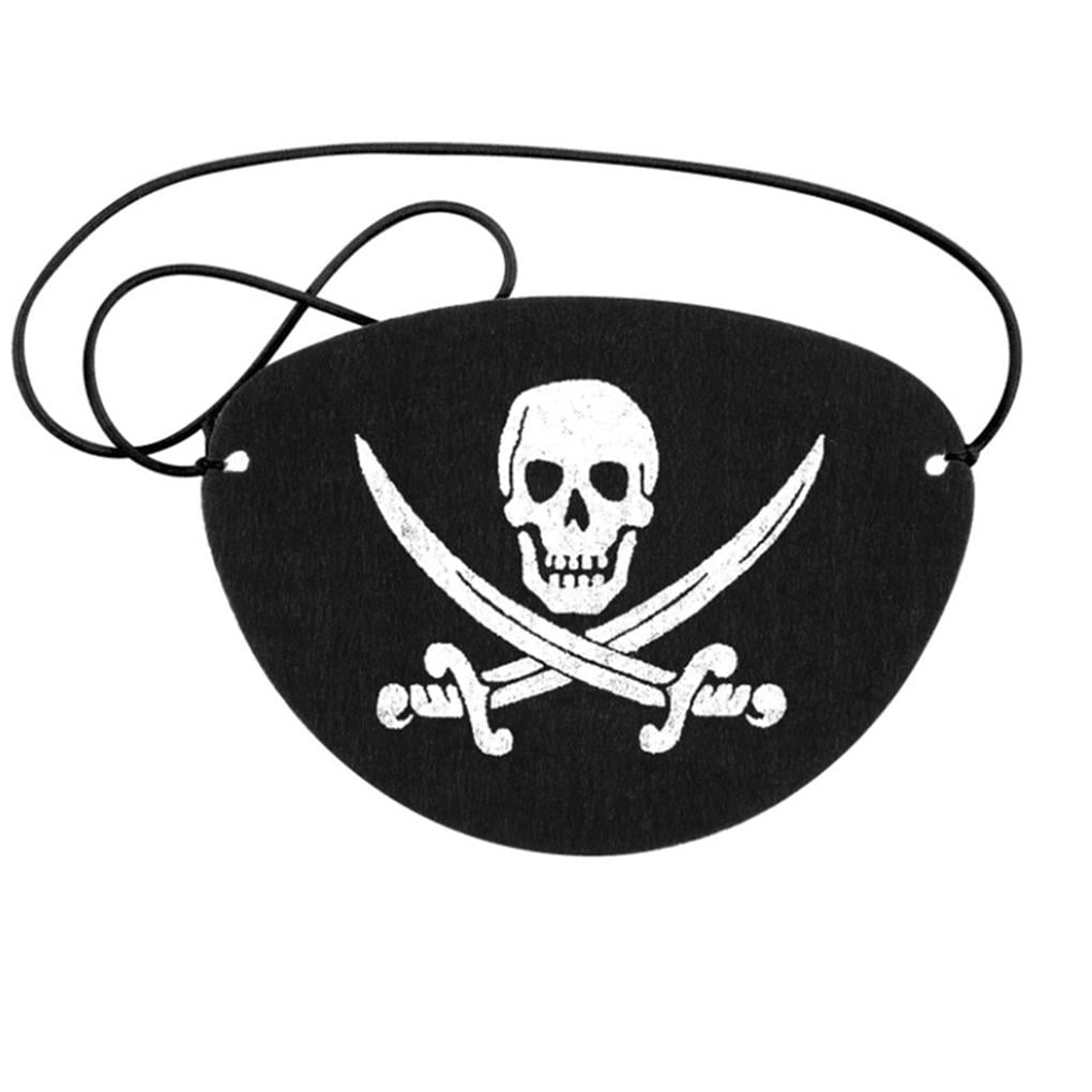 Pirate Eye Patch Halloween Party Favor Bag Costume Dress Up Kids Toy  HF 