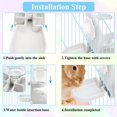 thumbnail image 4 of Dispensador de agua para animales Kathson, 500 ml, sin fugas, para mascotas pequeñas, 4 of 6