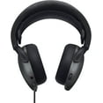 thumbnail image 2 of Alienware AW520H Wired Gaming Headset - Dolby Atmos, Unidirectional, AlienFX 16.8 Million RGB Colors, Microphone Mute, Volume On-Headset Controls, 40mm Hi-Res Certified - Dark Side of The Moon, 2 of 7