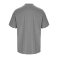 thumbnail image 6 of Sngxgn Men's Short Sleeve T-Shirt Workout T-Shirts(Grey,S), 6 of 7