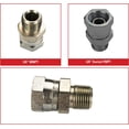 thumbnail image 3 of Simpson Genuine OEM Adaptor Swivel 3/8" FPT X 3/8" MI - 7100048, 3 of 5