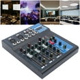 thumbnail image 6 of Anqidi Professional 4 Channel Digital USB Audio Interface Bluetooth Studio DJ KTV Mixer Sound Board Console 110V, 6 of 12