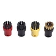 thumbnail image 1 of Steam Cleaner Round Brush Set 4 Pcs Steam Cleaners Cleaning Nozzles Attachments Accessories Kit Replacement for Karcher SC1 SC2 SC3 SC4 SC5 SC7 CTK10, 1 of 8