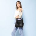 thumbnail image 2 of Bolso de mano Realer Hobo Bucket Purse de piel sintética para mujer, 2 of 6