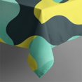thumbnail image 2 of Camouflage Square Tablecloth 42x42in(107x107cm) – Waterproof Polyester Printed Table Cover, Wrinkle Resistant & Washable for Kitchen Dining Picnic Party Decor, 2 of 6
