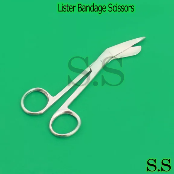 Lister Bandage Scissors 14Cm Nurses Bandage Scissors Utility Bandage Scissor New
