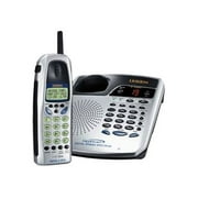 Uniden TRU 3485 - Cordless phone - answering system with caller ID - 2.4 GHz - 3-way call capability - metallic gray