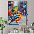 thumbnail image 4 of Qisvanset Mediterranean Town Wall Art Canvas Print 15.75x11.81 Inches, 4 of 8