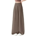 thumbnail image 2 of Women's High Waisted Loose Wide Leg Casual Pants Comfortable Everyday Wear Trousers for Summer and Fall Outfits with Shirts and Tees, 2 of 5