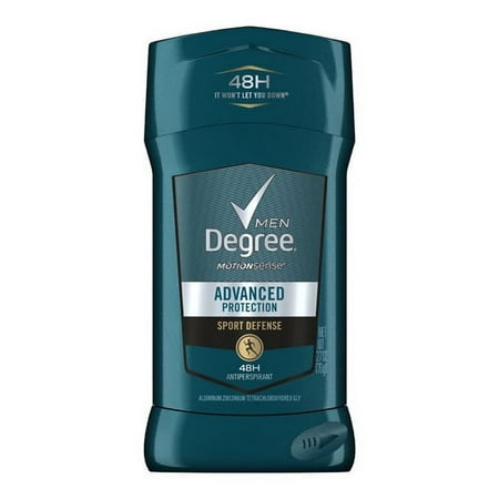 Degree Men Motion Sense Advanced Protection Antiperspirant and Deodorant, Sport Defense, 2.7 oz, 6 Pack