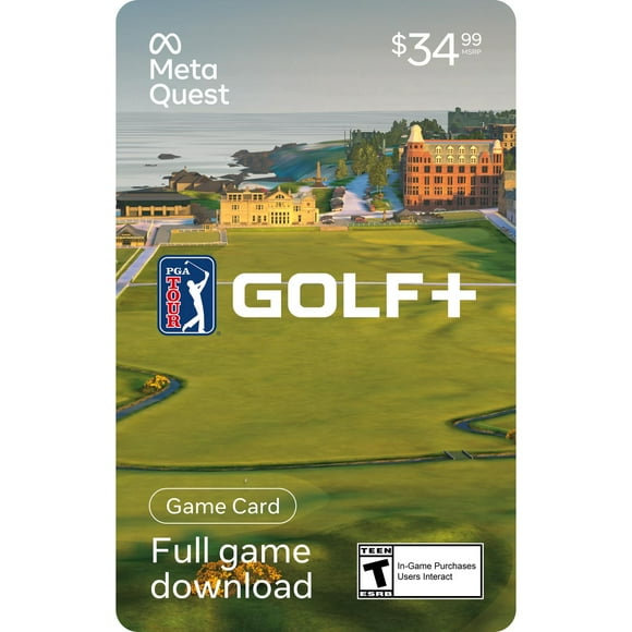 Golf+ $34.99 Meta Quest Gift Card (Digital Code)