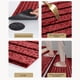 thumbnail image 4 of Tapetes para escaleras | Alfombras de poliéster cepillado con rayas horizontales | Peldaños antideslizantes y absorbentes | Alfombra con aislamiento acústico | Cubiertas para peldaños de escalera, 4 of 6