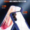 thumbnail image 3 of for Samsung Galaxy S21 Clear Case, 360° Full Body Protective Shockproof Anti-Scratch Phone Case Cover Galaxy S21 5G, Slilcone TPU Slim Fit Thin for Samsung S21 Front + Back Dual Layer Protection, 3 of 13