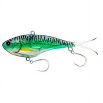 Nomad Vertrex Max 130 Vibe 5" - 2-2/5oz, Silver Green Mackerel