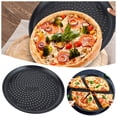 thumbnail image 1 of LXYFH Bakeware Under $10 Large Non-Stick Pizza Pan 9 Inch (About 23 Cm) Non-stick Pizza Pan, 1 of 9