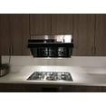 thumbnail image 4 of FOTILE JQG9001 36" 850 CFM Under Cabinet or Wall Mount Range Hood with 2 LED lights and Touchscreen in Onyx Black Tempered Glass, 4 of 5