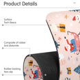 thumbnail image 4 of Yayeee Faucet Mat for Kitchen Sink 14.7" Diatomite Long Splash Guard Pad, Blue Christmas Santa, 4 of 7