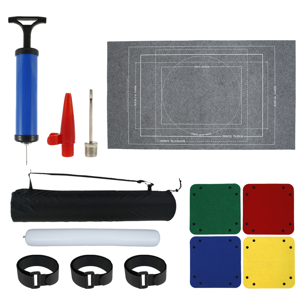 ODOMY Roll Jigsaw Puzzle Storage Mat Felt Cloth Storage Puzzles Pad