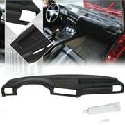Dashboard Cap Cover Fit For BMW E30 3 Series Dash Black 1984-1991 318i 325i