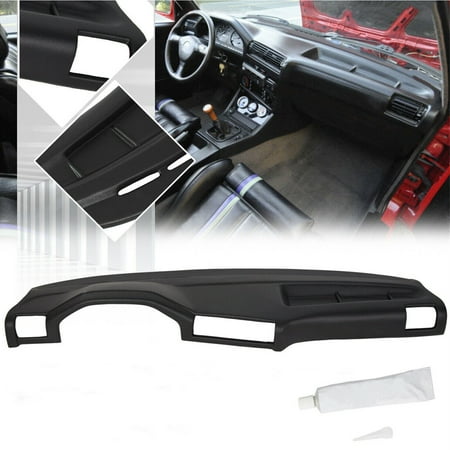 Dashboard Cap Cover Fit For BMW E30 3 Series Dash Black 1984-1991 318i 325i