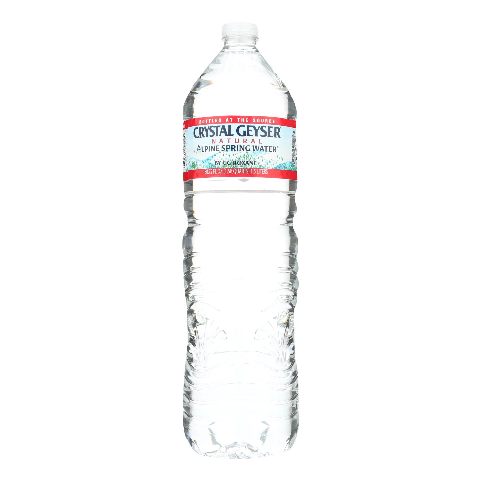 Crystal Geyser Alpine Spring Water Case Of 12 50.7 Fl Oz.