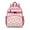 Pink Bows and-1, variant on Pink Football and Drinks Pattern Backpack for School,Cute School Bag,Schoolbag with Adjustable Shoulder Straps & Padded Back,15.25"x11.5"x5.25"