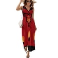 thumbnail image 2 of The Regal Gown Dress Fashion Boho Beach Long Dresses Female Party Printed Maxi Dress, 2 of 9