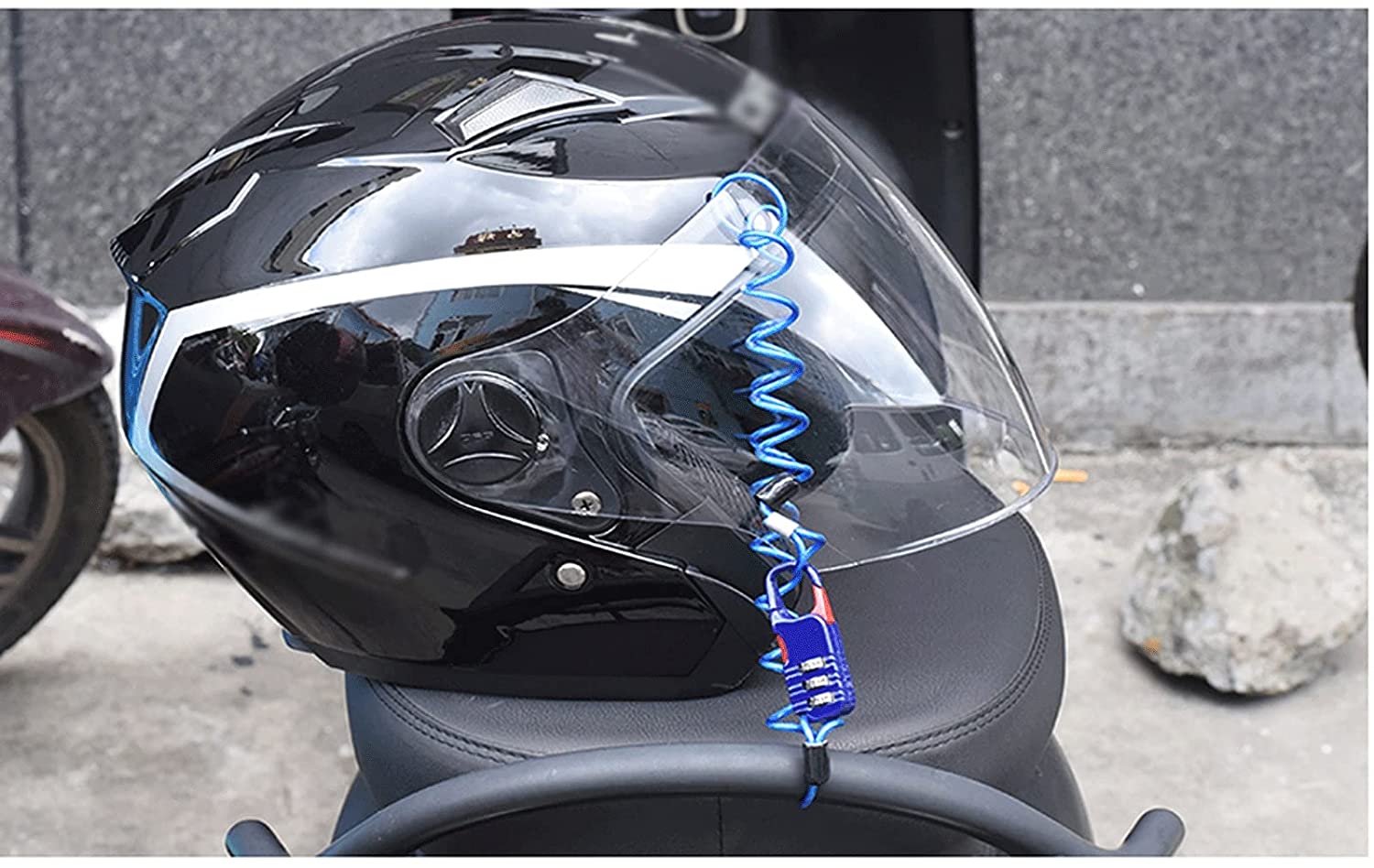 Bicycle Lock Cable Lock Cycling Spring 