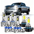 thumbnail image 1 of Combo de bombillas LED Marsauto 9005 H11 5202 para Chevy, paquete de 6, 1 of 7