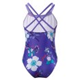 thumbnail image 2 of MSemis Kids Girls' Floral Printed One Piece Swimsuits, 2 of 3