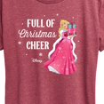 thumbnail image 3 of Disney - Full Of Christmas Cheer Aurora - Women's Short Sleeve Graphic T-Shirt, 3 of 5