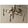 thumbnail image 6 of Wall-Mount Clawfoot Tub Faucet, Oil Rubbed Bronze, Tub Wall Mount AE19T5, 6 of 7