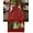 Red, variant on Black Christmas Tree Dresser Scarf Farmhouse, Dining Table Decorations for Wedding/Parties, Xmas Tree Winter Snowflake Table Runner 36 Inches Long for Kitchen Dining, 13 x 36 In