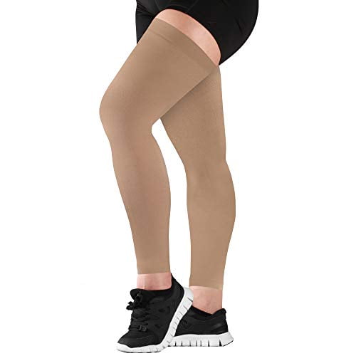 5XL Mojo Compression Stockings for Circulation 2030mmHg Bariatric ThighHi Leg Sleeve With