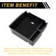 thumbnail image 5 of Bandeja organizadora del consola central Unique Bargains para Ford Focus MK4 ST/ST Line/SW/SW Active/SW Estate/Facelift 2018-2025 Plástico Negro, 5 of 6