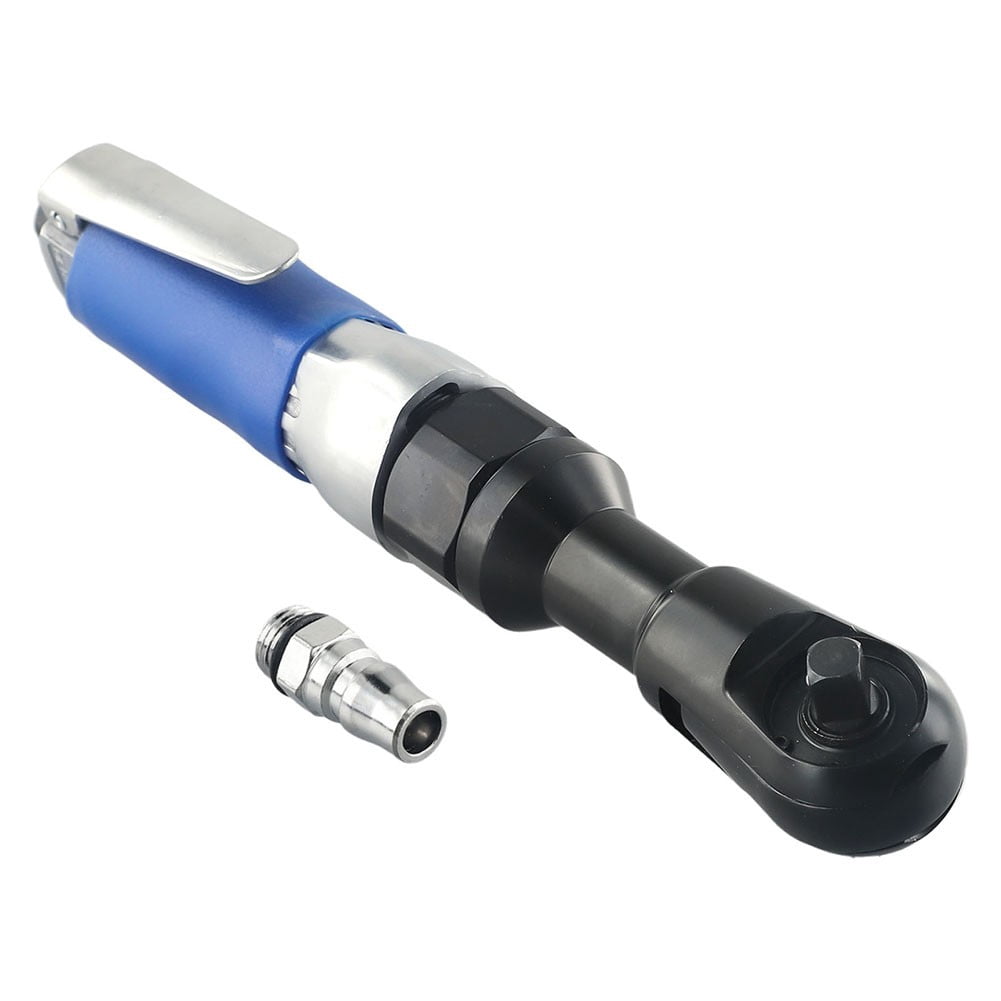 1/4 3/8Inch 90 Degree Pneumatic Air Ratchet Wrench Powered Ratchet Impact-Socket Wrench Power Right Angle Spanner Tools A Fangkenuo