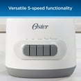 thumbnail image 4 of Oster 6 Cup 5 Speed 700 Watt Plastic Jar Easy To Use Blender in White, 4 of 6