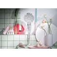 thumbnail image 7 of Moen 220C2 Eight-Function Rainshower + Handheld Shower Head, Chrome, 7 of 7