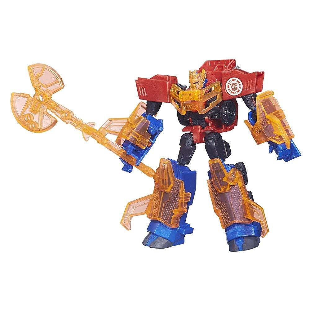 Hasbro Transformers RID Robots in Disguise Battle Packs Optimus Prime & Bludgeon 