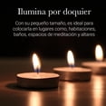 thumbnail image 2 of Velas Tealights Blancas Flotantes Cubierta De Lamina 50 Pzs, 2 of 8