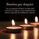 thumbnail image 2 of Velas Tealights Blancas Flotantes Cubierta De Lamina 50 Pzs, 2 of 8