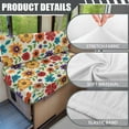 thumbnail image 4 of Pzuqiu Colorful Floral Rv Dinette Cushion Cover Universal Rv Sofa Split Seat Cover Stretch Easy Installation Camper Cushion Slipcover Available for All Seasons, 4 of 7