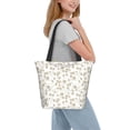 thumbnail image 2 of Easygdp Vintage Stylized White Color Bolso de Hombro para Mujer, Bolso Bandolera y Cartera de Mano Elegante para Uso Diario, 2 of 6