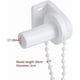 thumbnail image 1 of 17mm Roller Blind Fittings, Roller Shade Fitting Clutch Replacement Repair Kit Bead Chain Roller Blind Curtain Fitting Brackets Set Window Treatments, 1 of 2