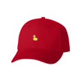 thumbnail image 1 of Adult Yellow Duck Embroidered Dad Hat Structured Cap, 1 of 1