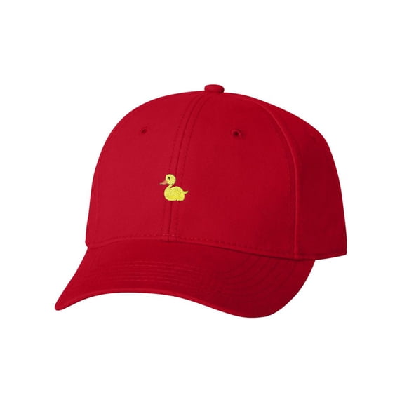Adult Yellow Duck Embroidered Dad Hat Structured Cap