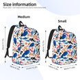 thumbnail image 2 of Salouo Cute Sea Animals for Travel Backpack for Men Women,Casual Laptop Backpack Daypack Business Work Bag for Travel、Hiking、Weekend -Medium, 2 of 5