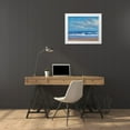 thumbnail image 3 of OToole, Tim 24x20 White Modern Wood Framed Museum Art Print Titled - Shoreline Light I, 3 of 4